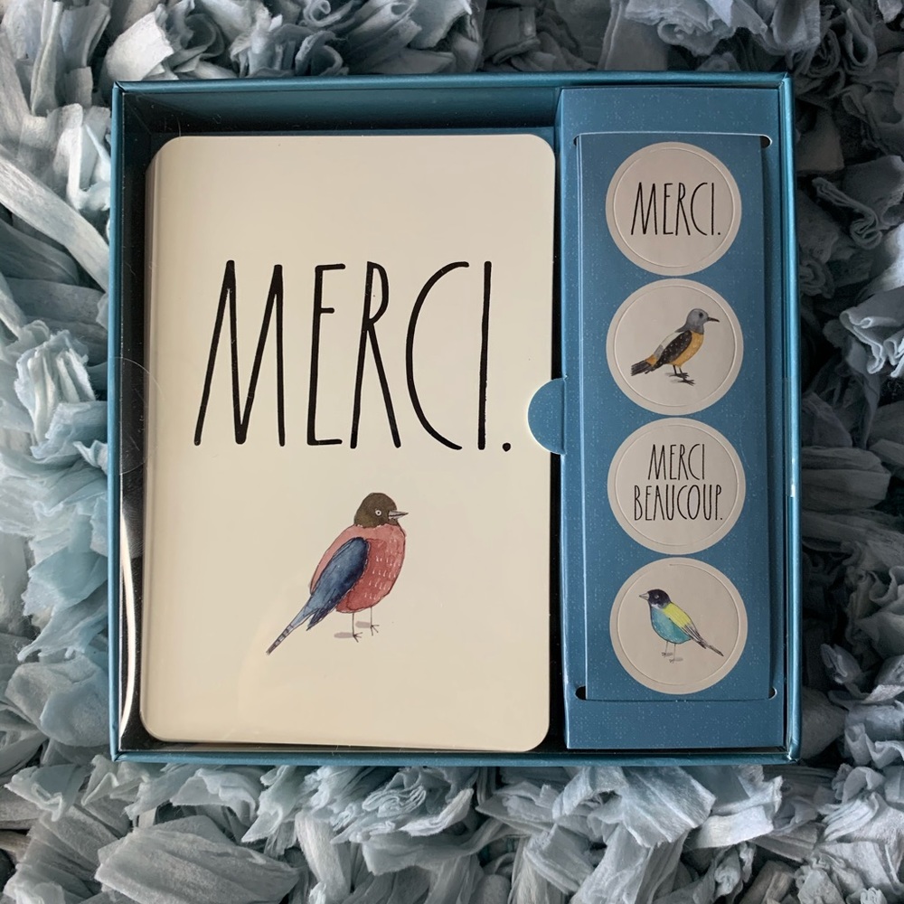 Rae Dunn Note Card Set